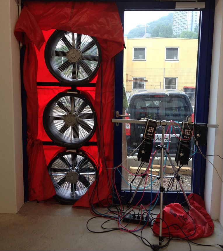 Blower Door Testing