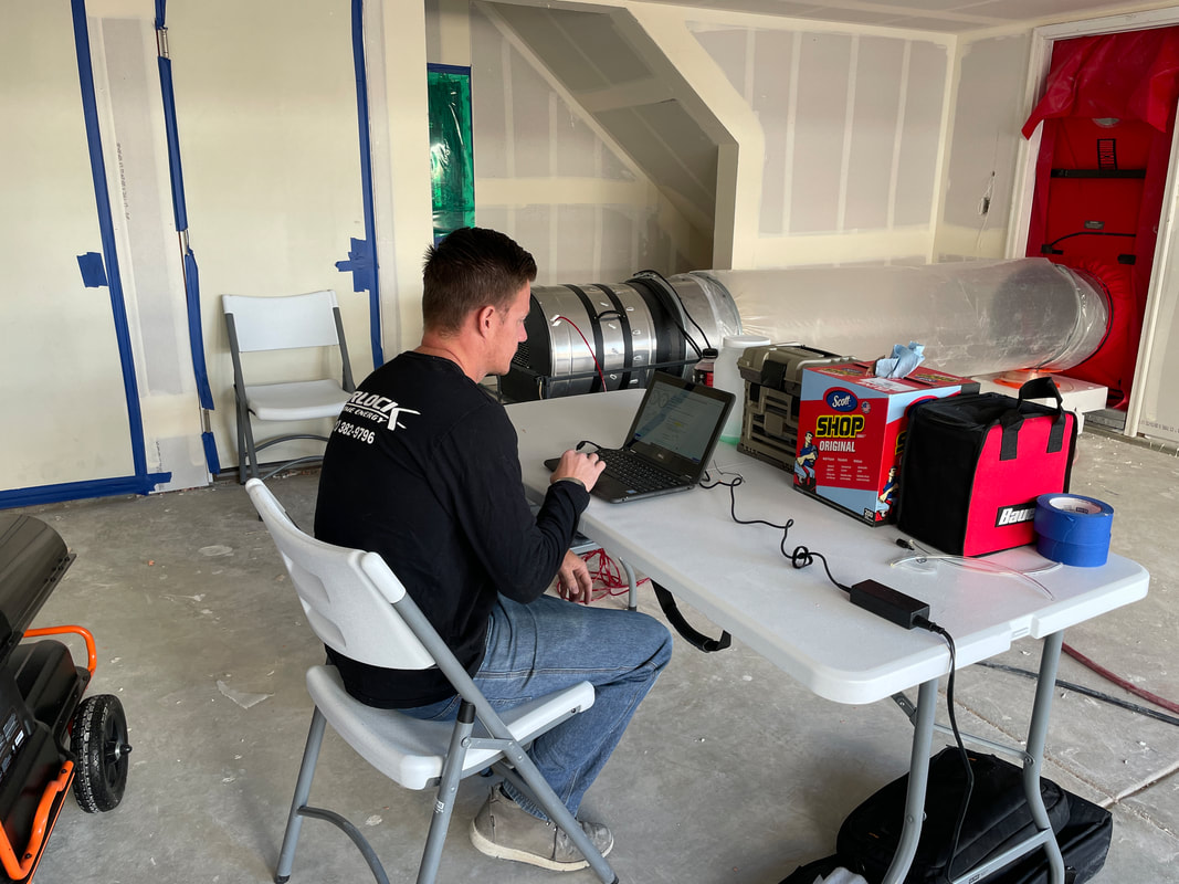 building envelope sealing airlock utah